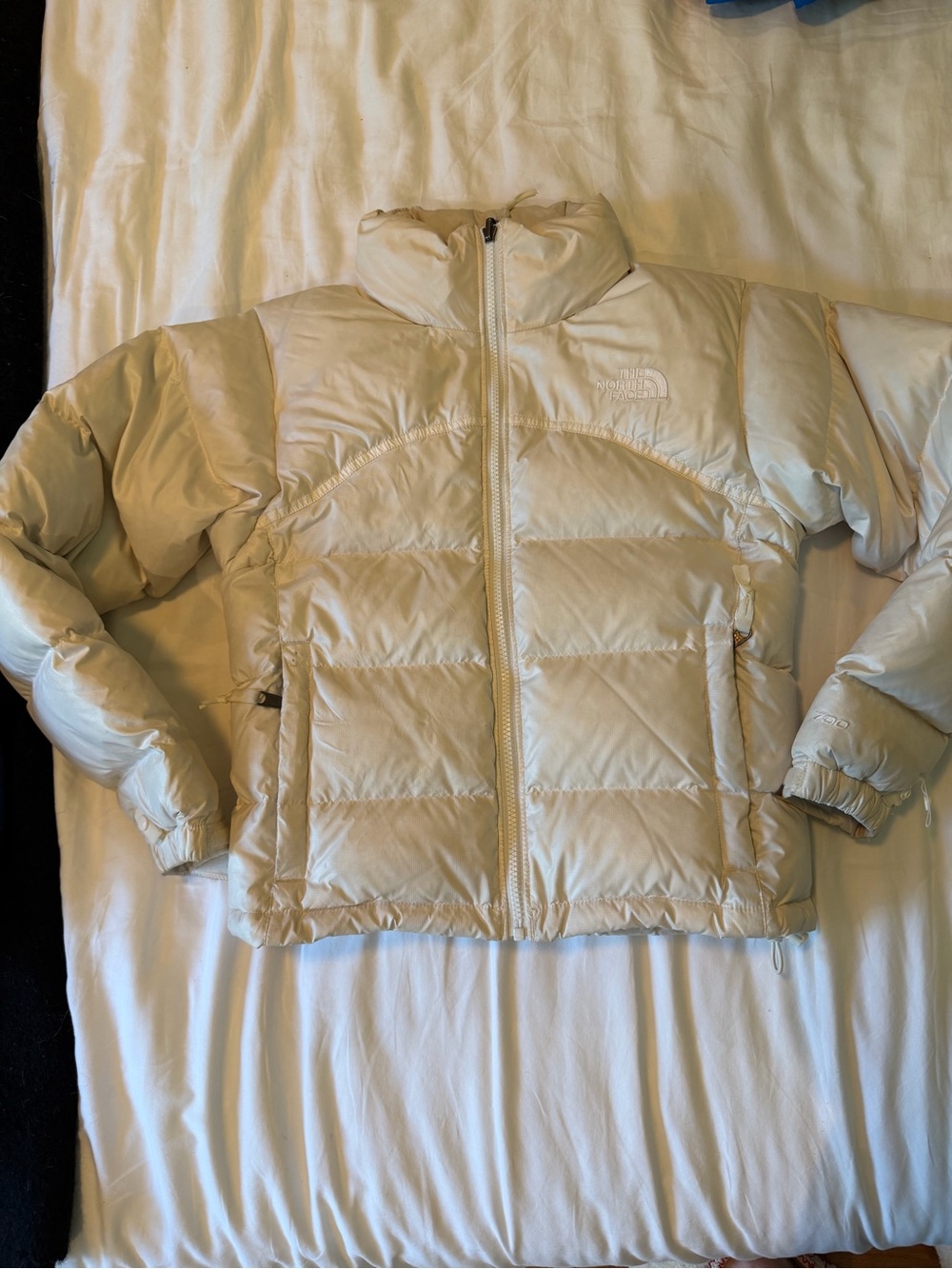 The North Face 2000 Retro Nuptse Jacket Gardenia XS